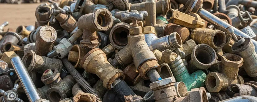 مرکز خرید ضایعات شیرآلات صنعتی و ساختمانی | قیمتگذاری 1404 نحوه فروش ضایعات شیرآلات صنعتی بهصورت آنلاین و حضوری