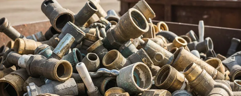 مرکز خرید ضایعات شیرآلات صنعتی و ساختمانی | قیمت‌گذاری 1404