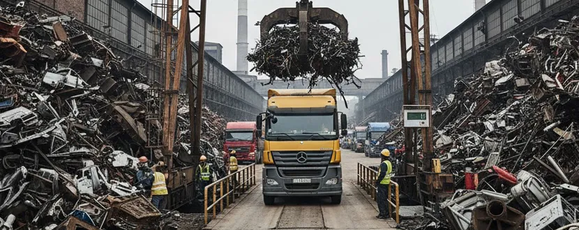 مزیت فروش مستقیم ضایعات آهن به کارخانه‌های شمال شرق تهران