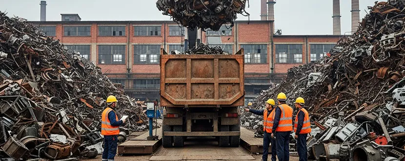 قیمت خرید ضایعات آهن درب کارخانه1404 |تسویه نقدی و آنی درمحل